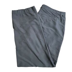 REI Mens 42X30 Gray Nylon Relaxed Straight Leg hiking Outdoor‎ Pants